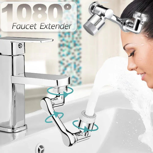 🚿 1080° Rotatable Universal Faucet Extender – All-Angle Adjustable Tap Adapter