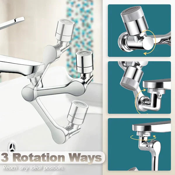 🚿 1080° Rotatable Universal Faucet Extender – All-Angle Adjustable Tap Adapter