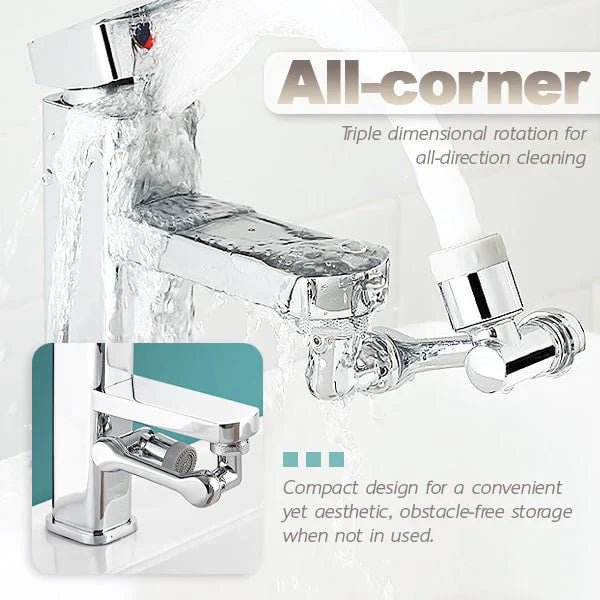 🚿 1080° Rotatable Universal Faucet Extender – All-Angle Adjustable Tap Adapter